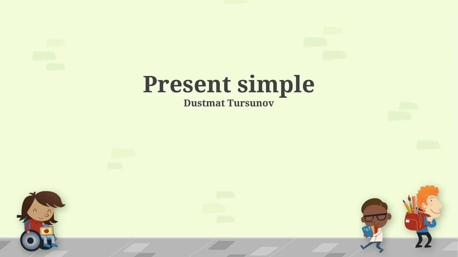 Present simple