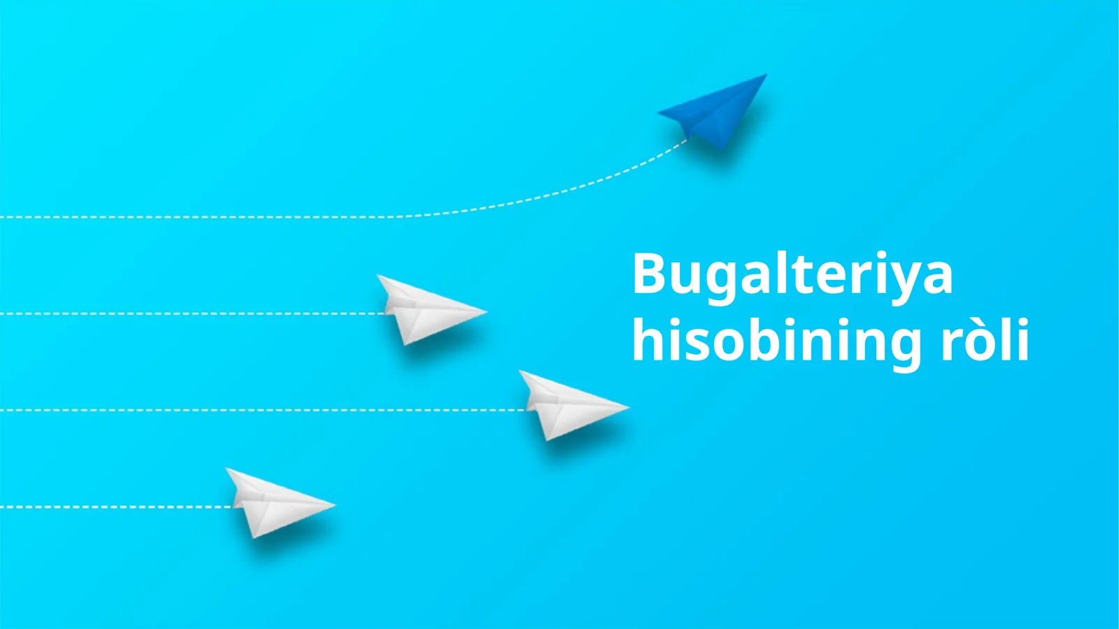 Bugalteriya hisobining ròli