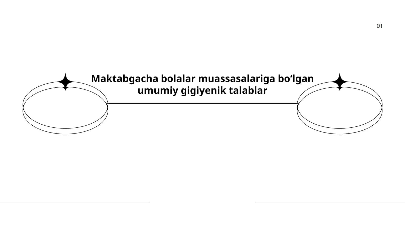 Maktabgacha bolalar muassasalariga bo‘lgan umumiy gigiyenik talablar