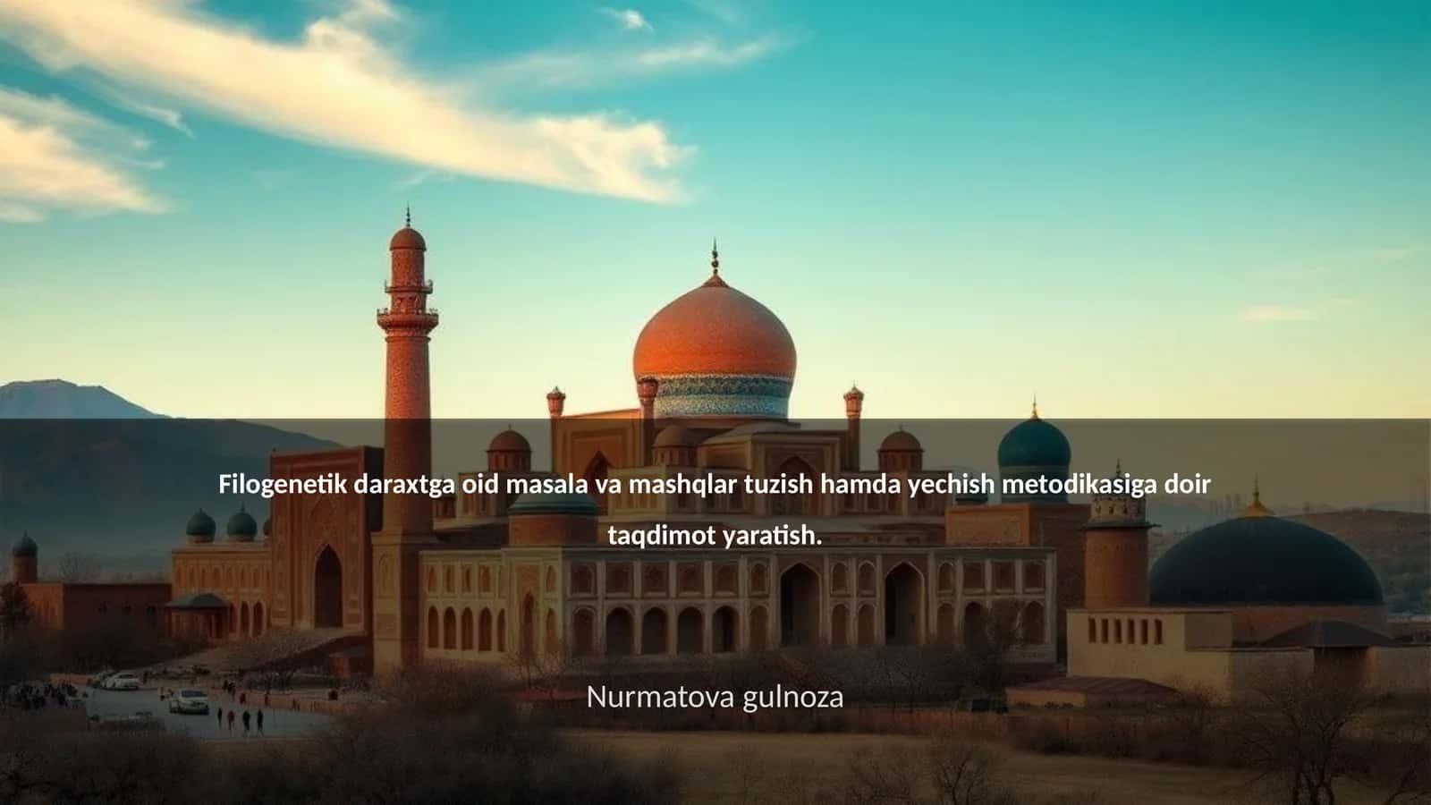 Filogenetik daraxtlar va ularning ahamiyati