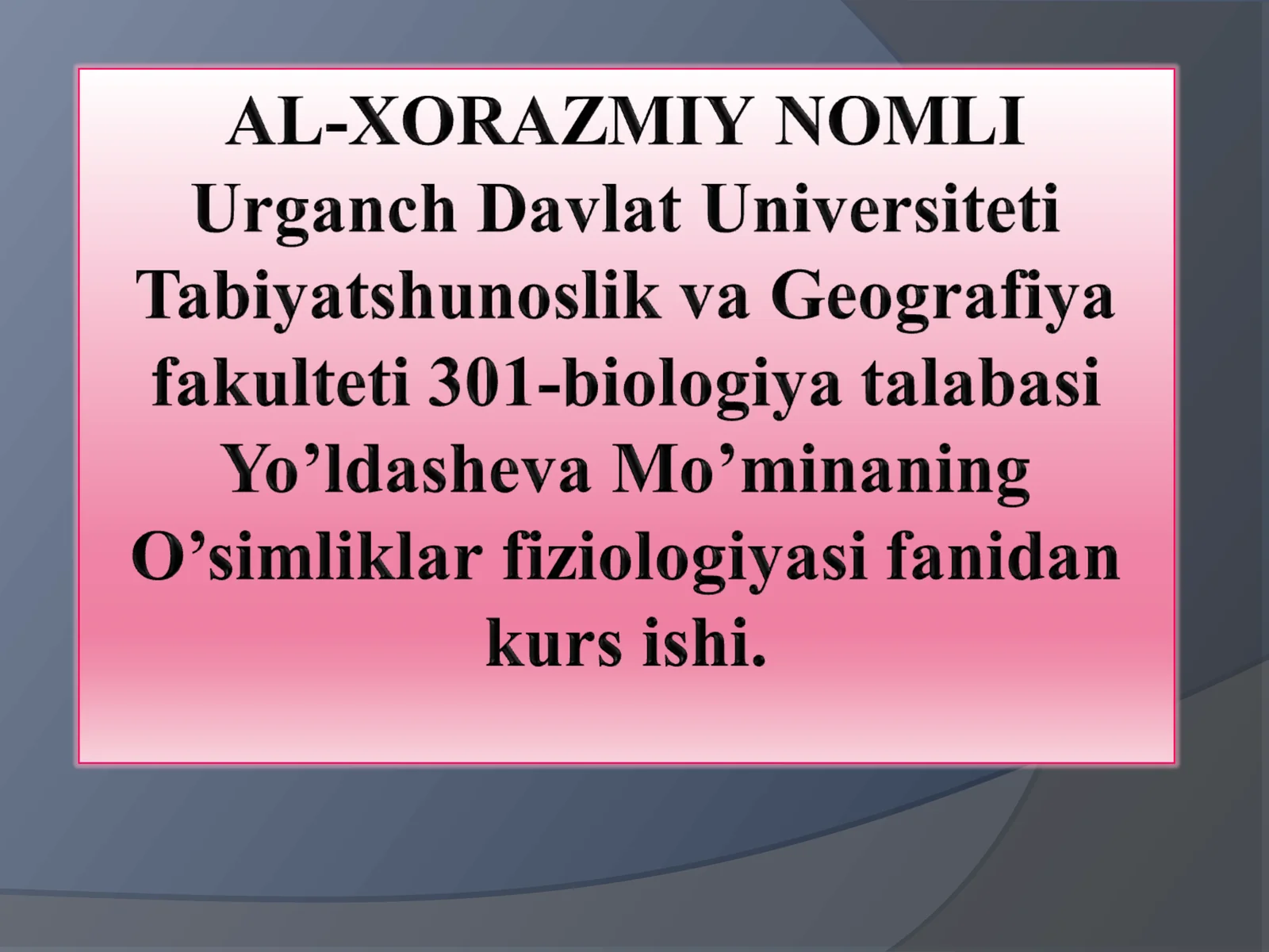 Mikroelementlar va ularning fiziologik ahamiyati
