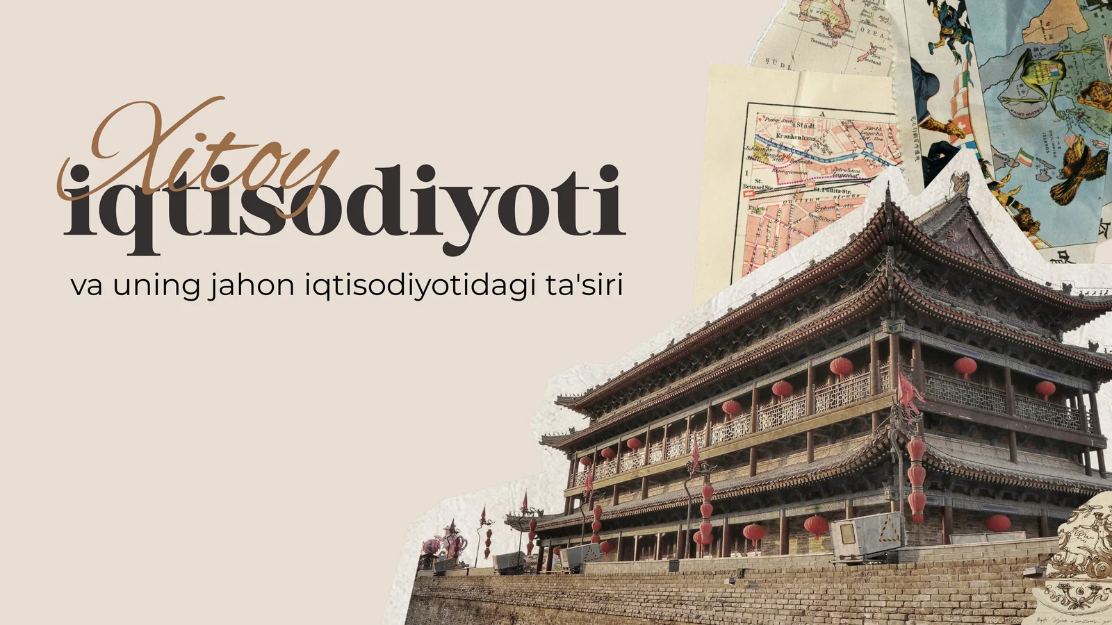 Xitoy iqtisodiyoti va uning jahon iqtisodiyotidagi ta'siri