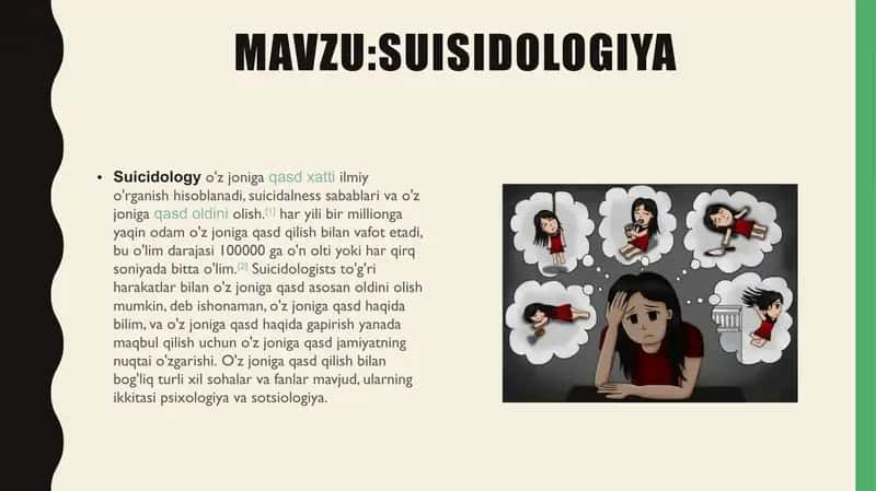 Suisidologiya
