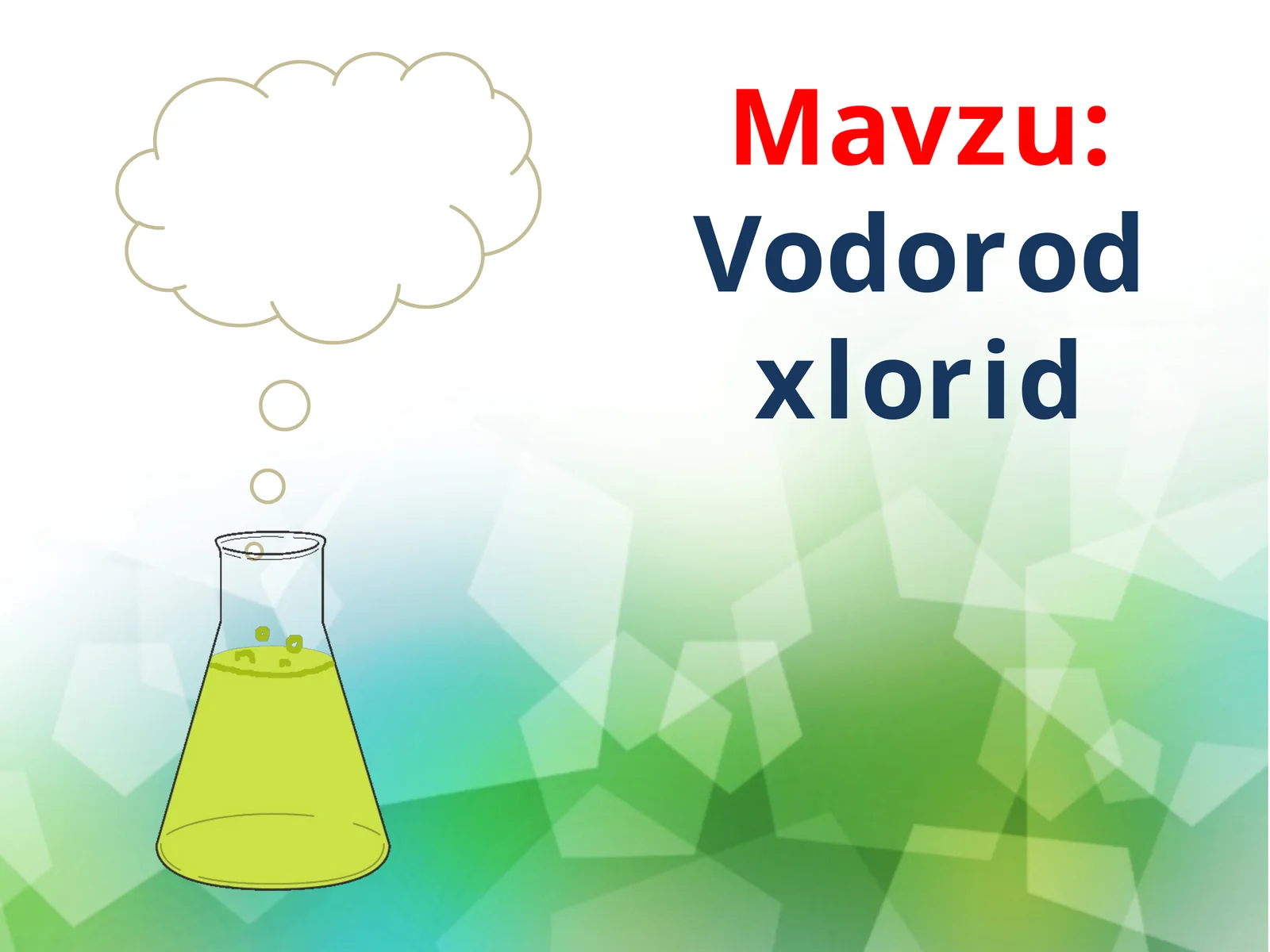 Vodorod xlorid