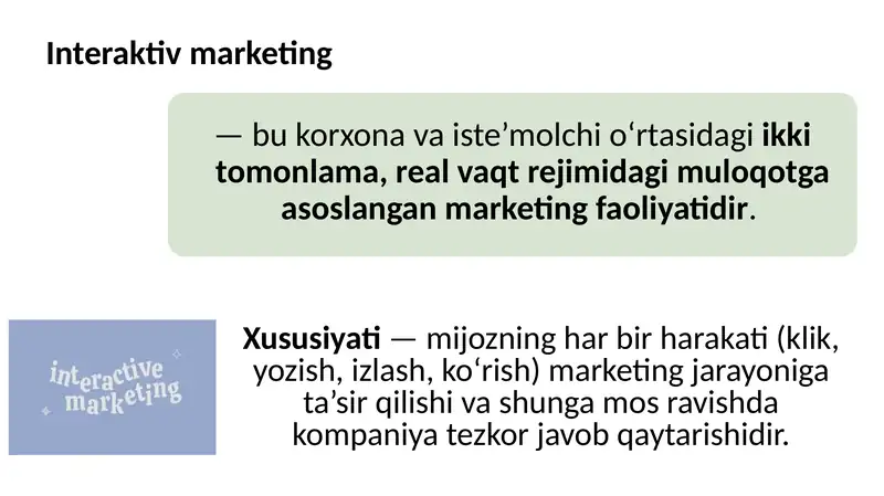 Interaktiv marketing