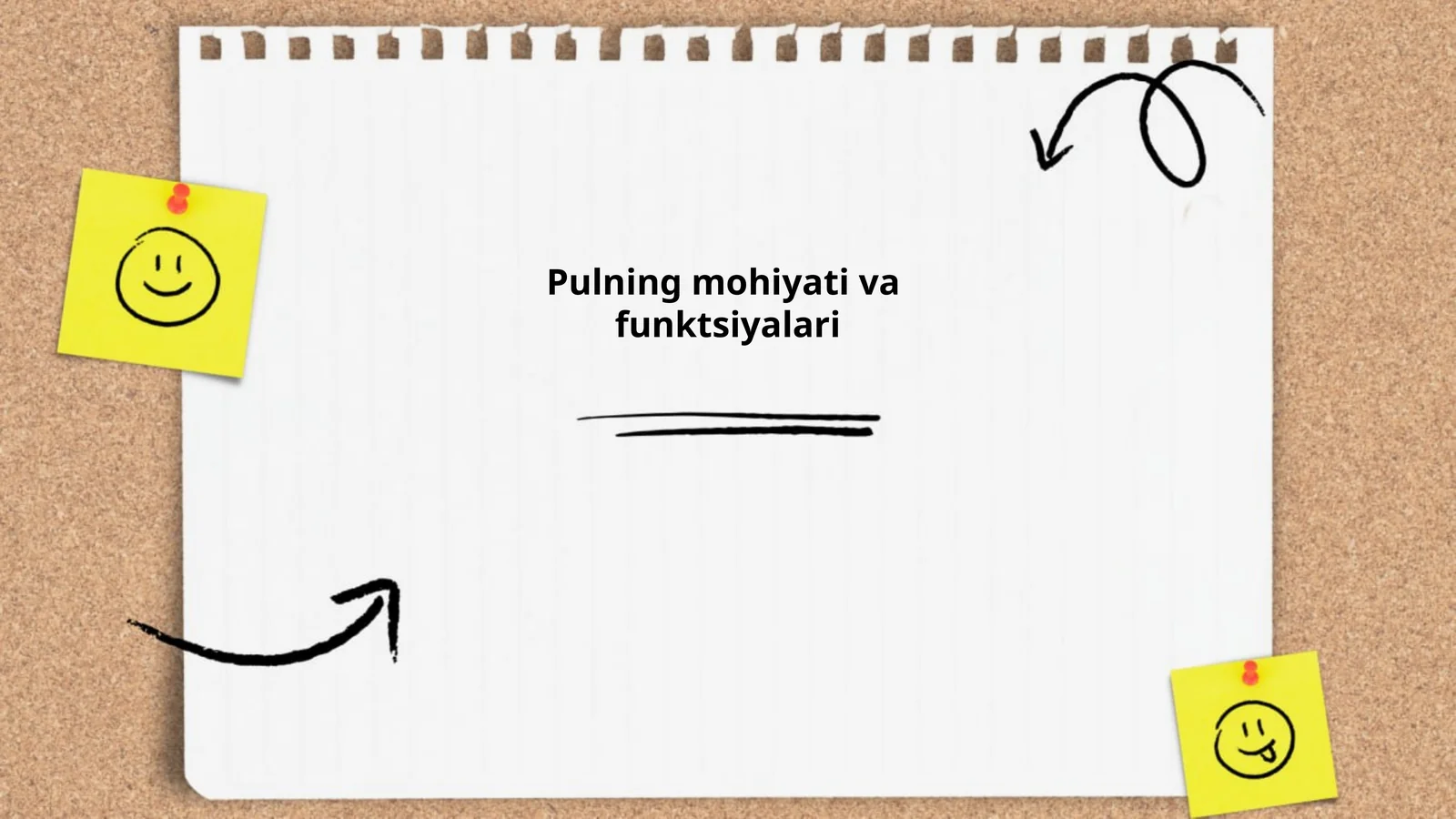 Pulning mohiyati va funktsiyalari