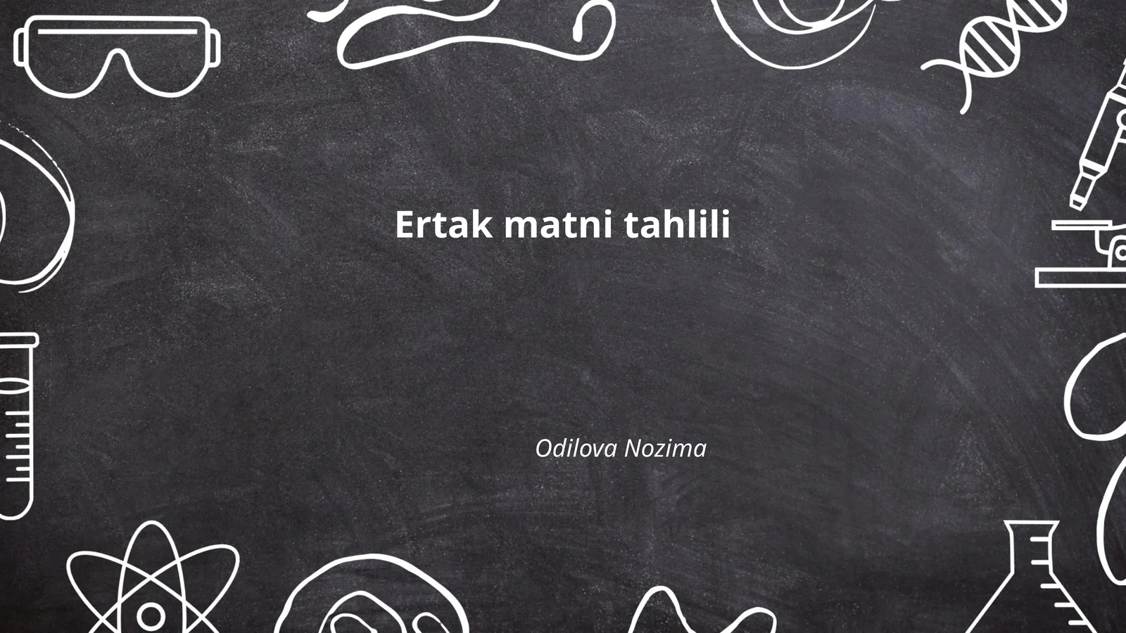 Ertak matni tahlili