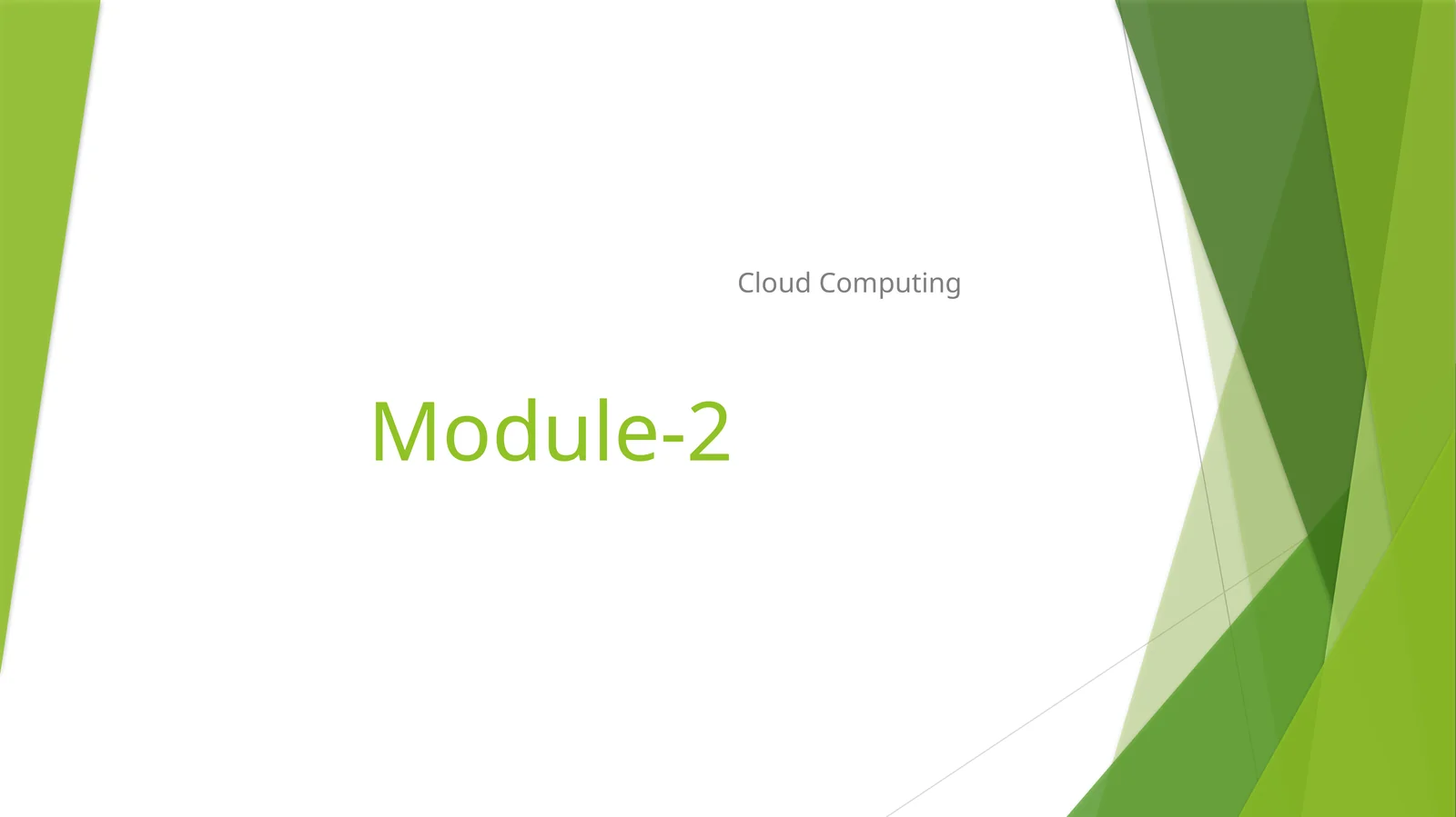 Cloud Computing