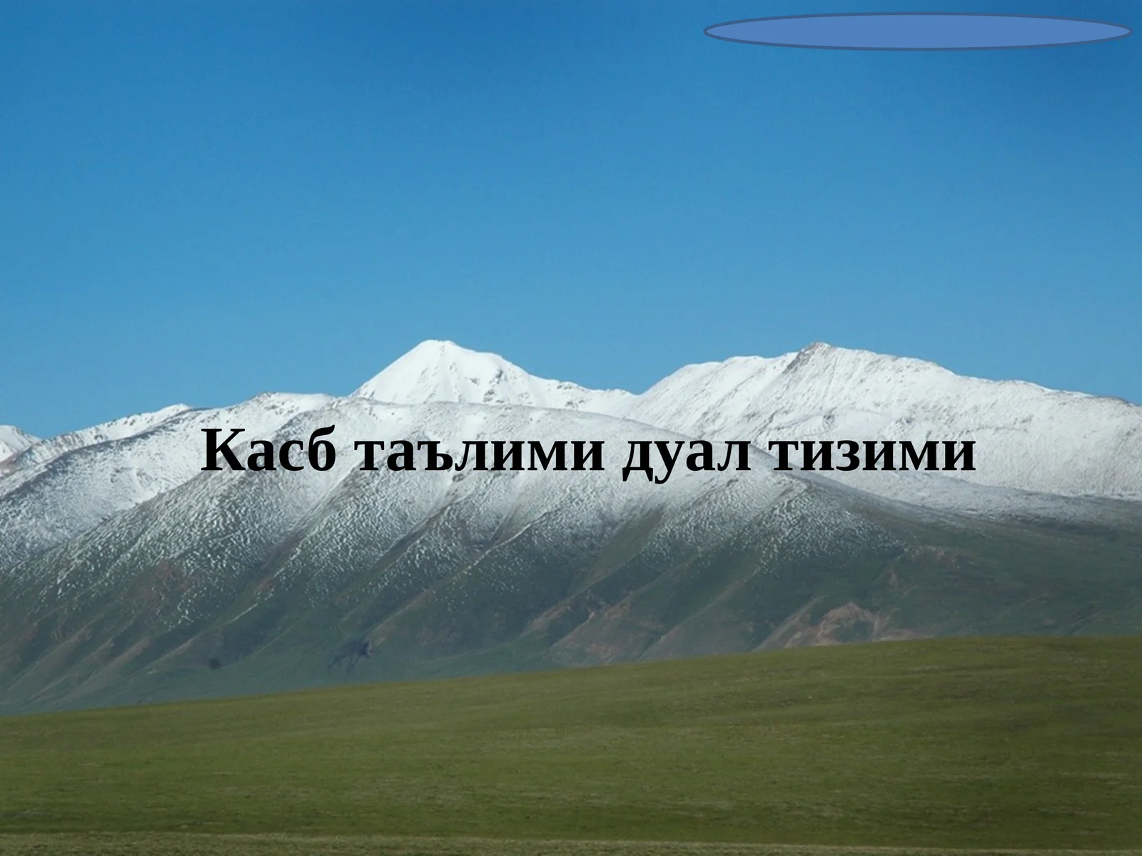 Касб таълими дуал тизими