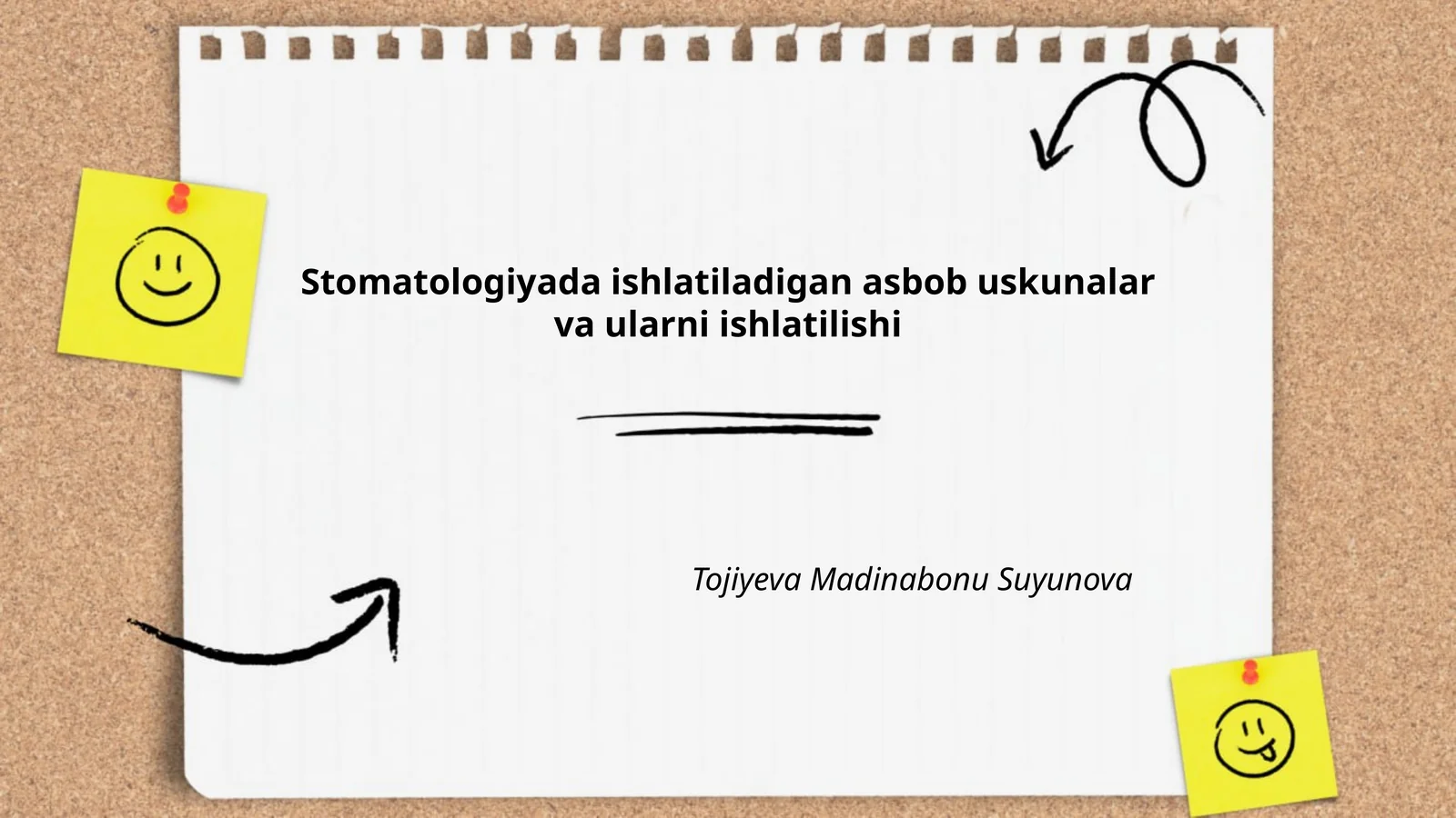 Stomatologiyada ishlatiladigan asbob uskunalar
