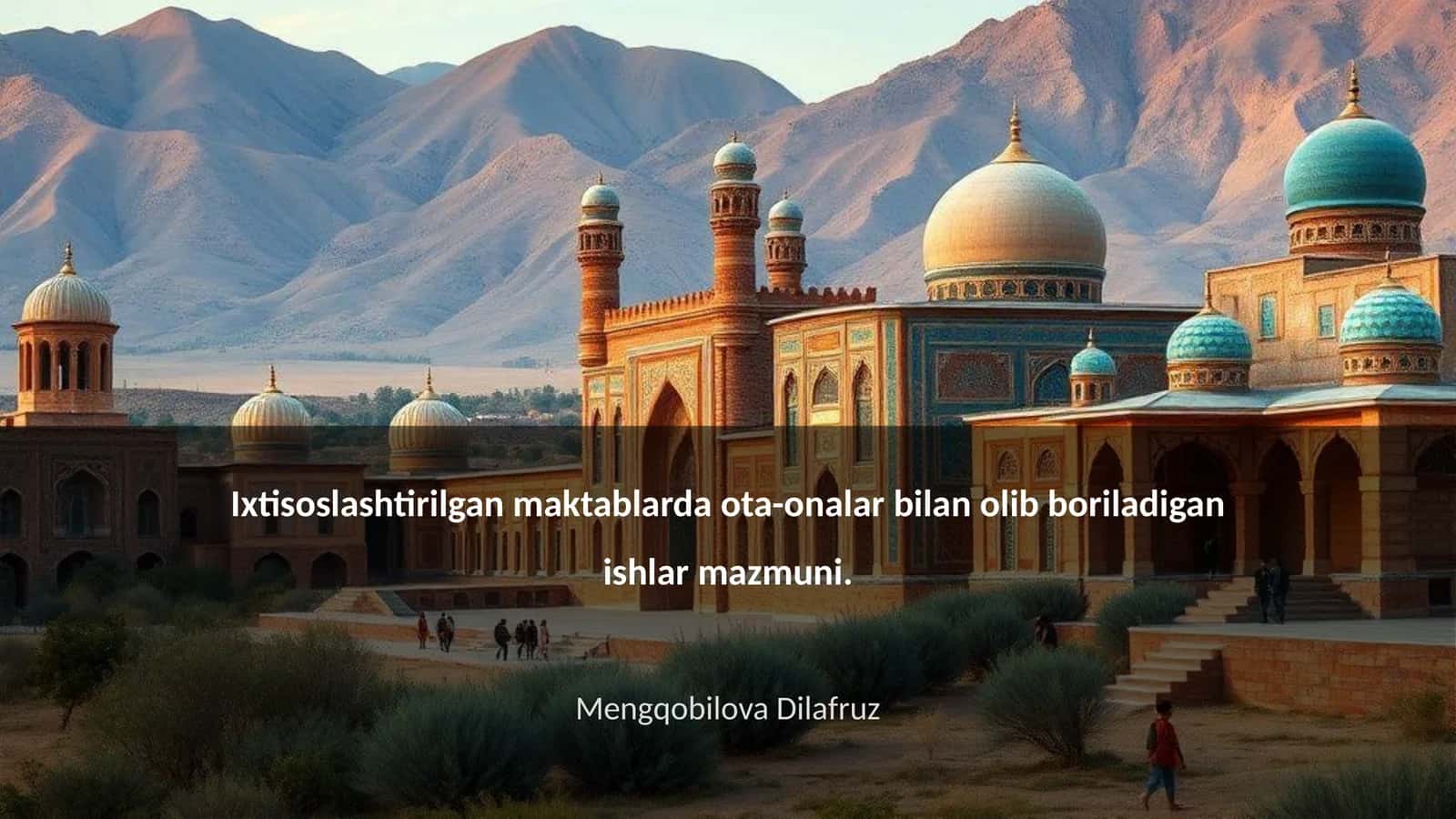 Mengqobilova Dilafruz