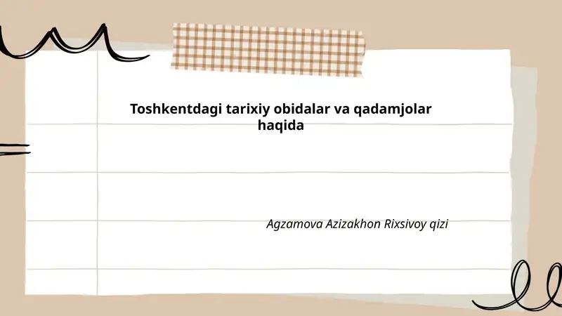 Toshkentdagi Hazrati Imom (Xast-Imom) majmuasi va uning tarixi