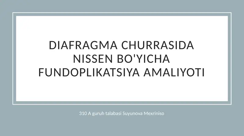 Diafragma churrasi