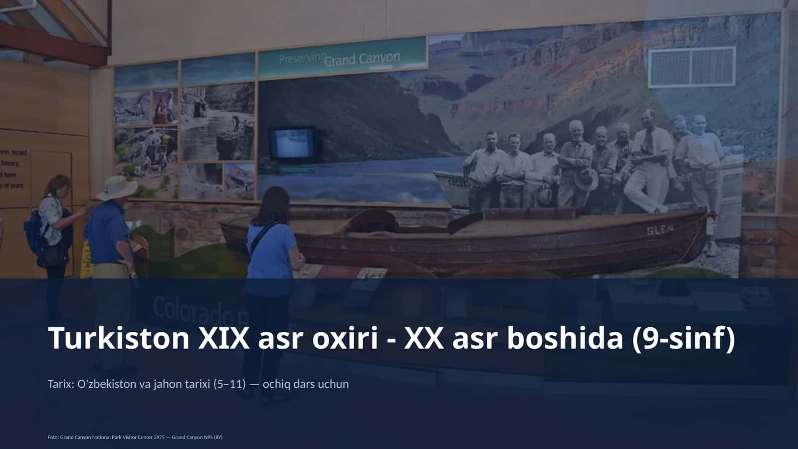 Turkiston XIX asr oxiri - XX asr boshida (9-sinf)