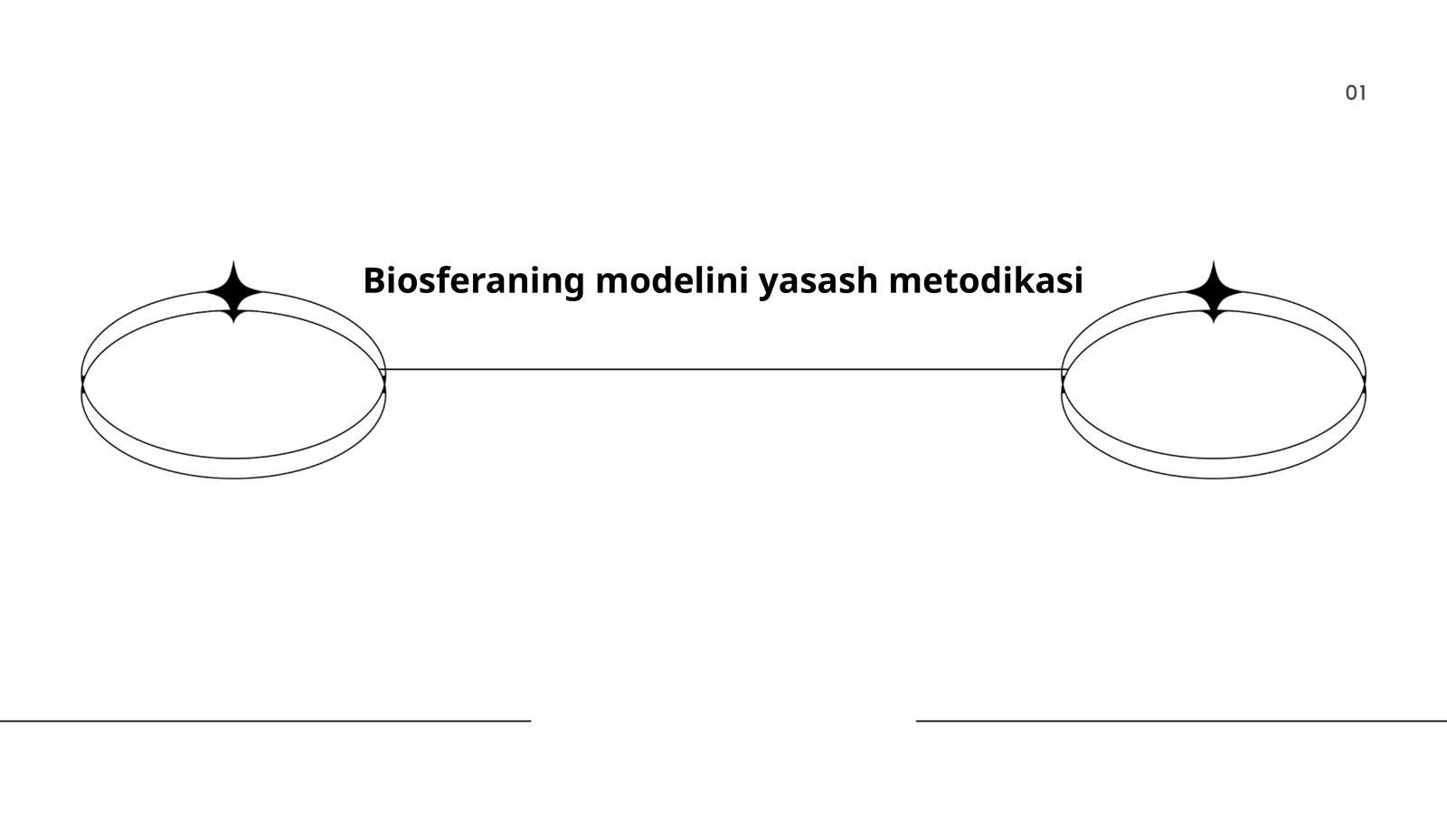 Biosferaning modelini yasash metodikasi