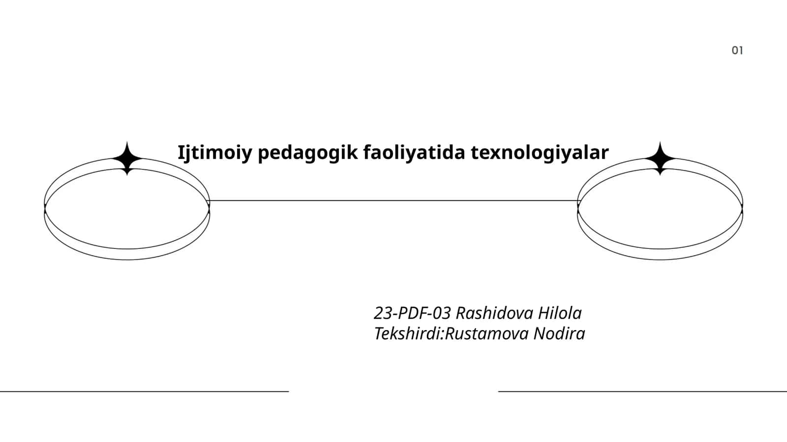 Ijtimoiy pedagogik faoliyatida texnologiyalar