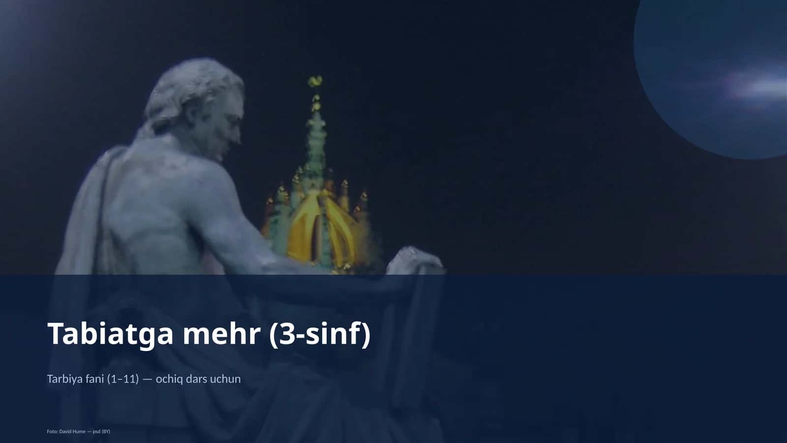 Tabiatga mehr (3-sinf)