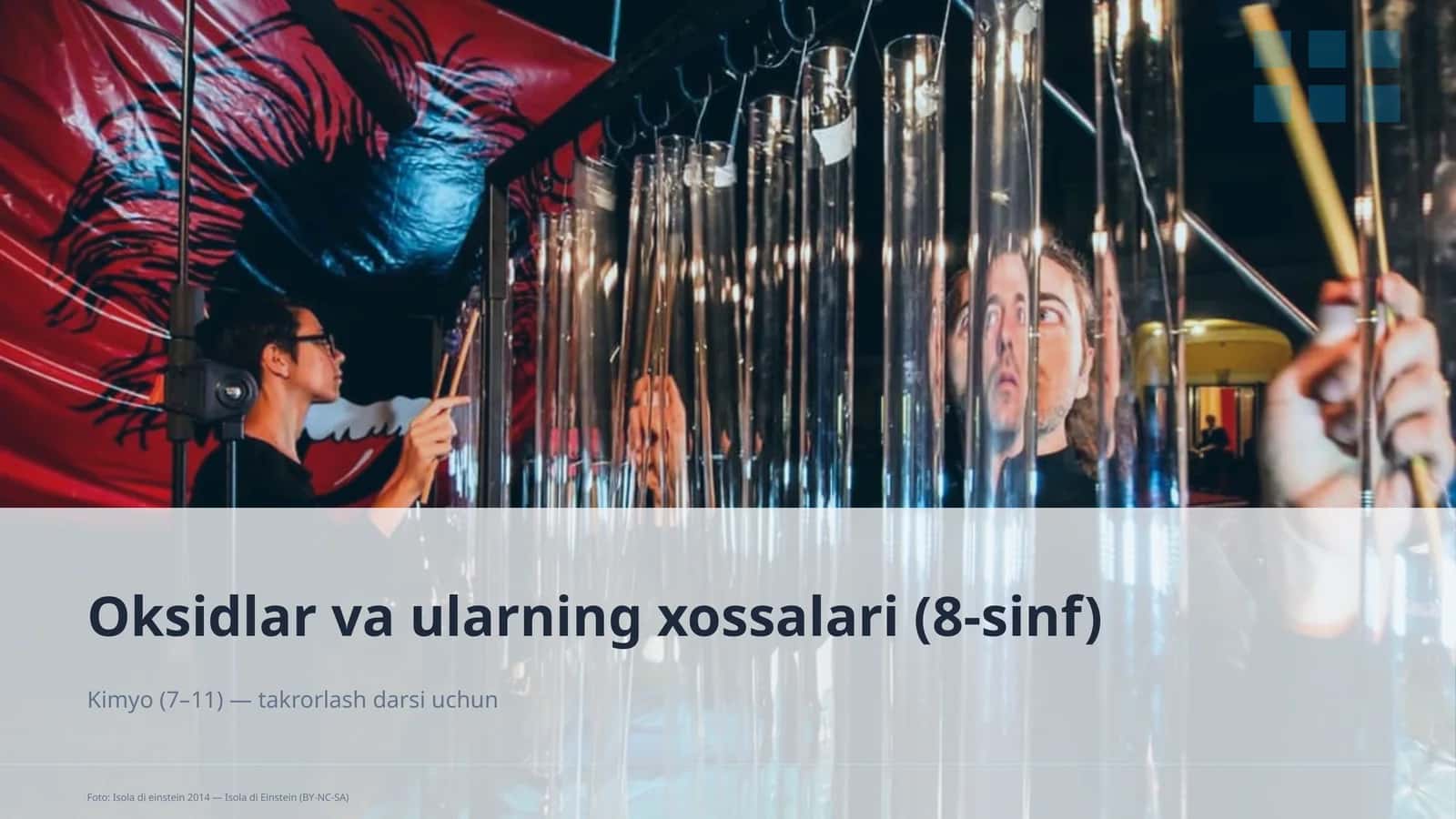 Oksidlar va ularning xossalari (8-sinf)