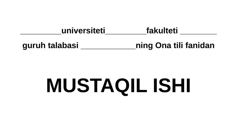 O'zbek adabiy tili meyorlari