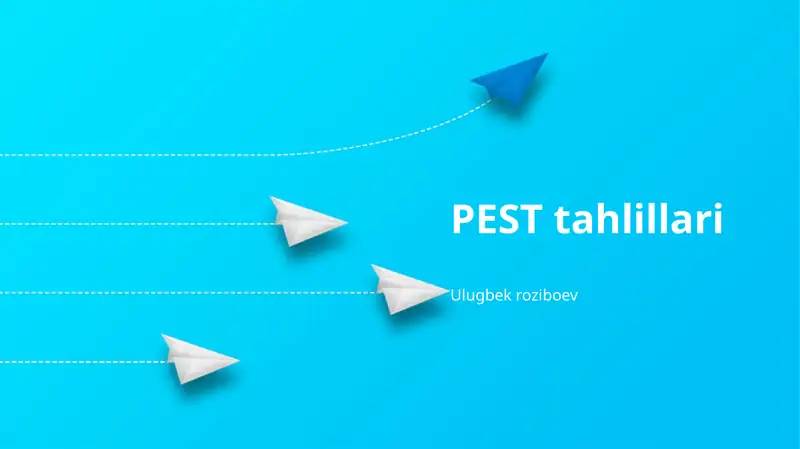 PEST tahlillari