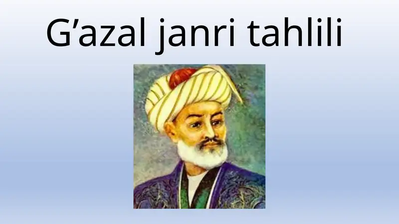 G’azaljanritahlili