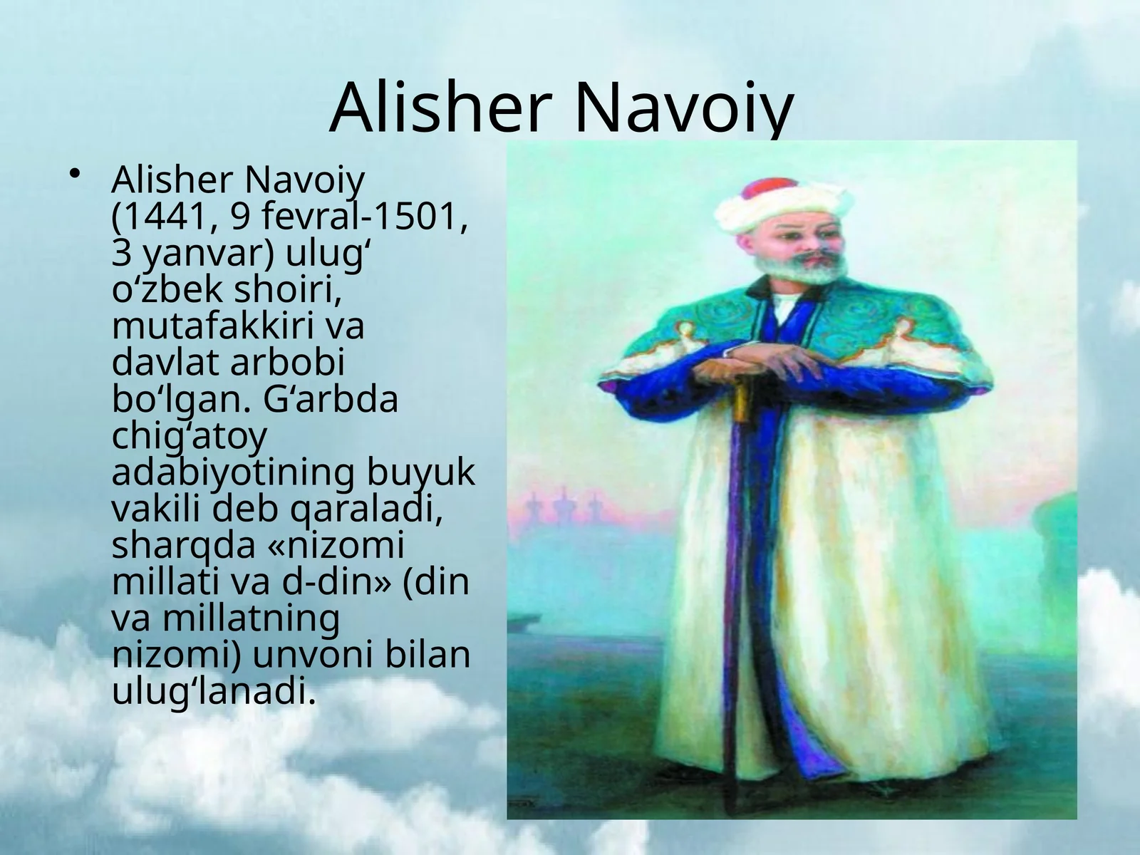 Alisher Navoiy