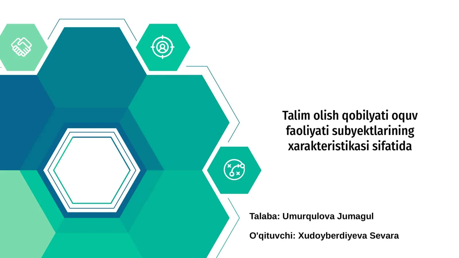 Talim olish qobilyatini shakllantirish metodlari