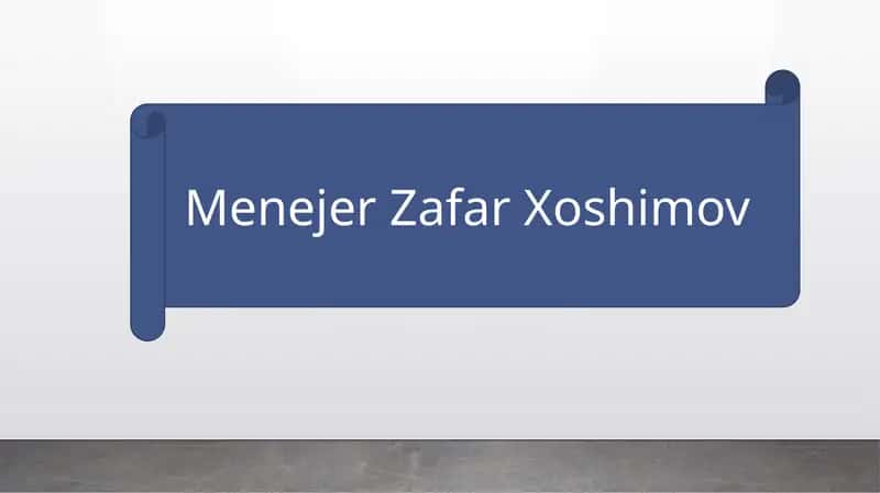 Zafar Hoshimov