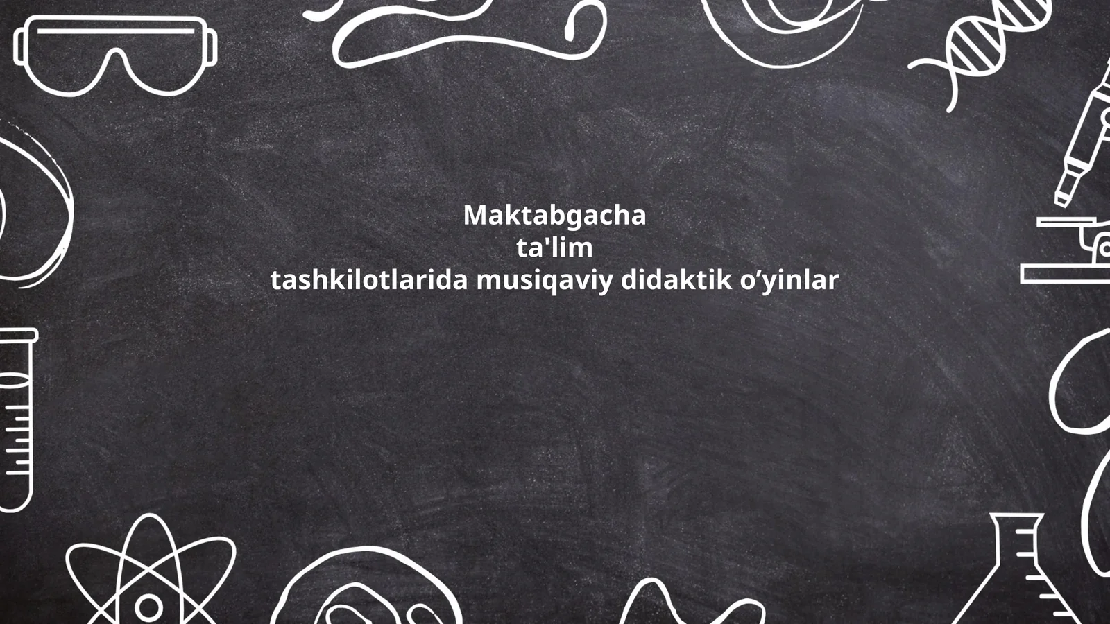 Musiqaviy Didaktik O'yinlar
