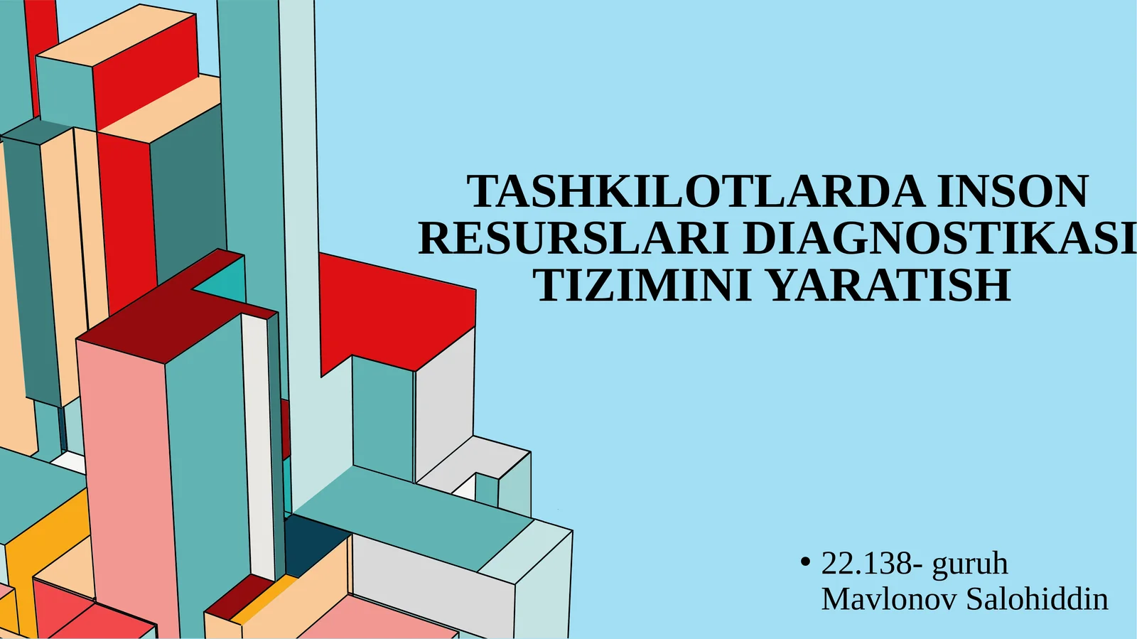 Inson Resurslari Diagnostikasi Tizimi
