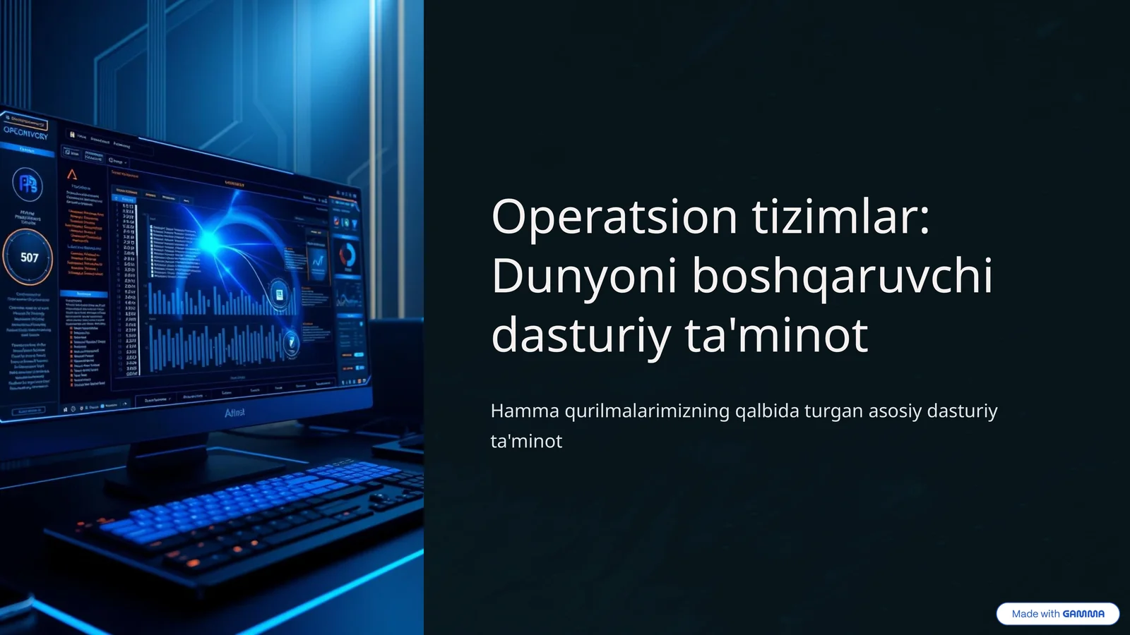 Operatsion tizimlar: Dunyoni boshqaruvchi dasturiy ta'minot