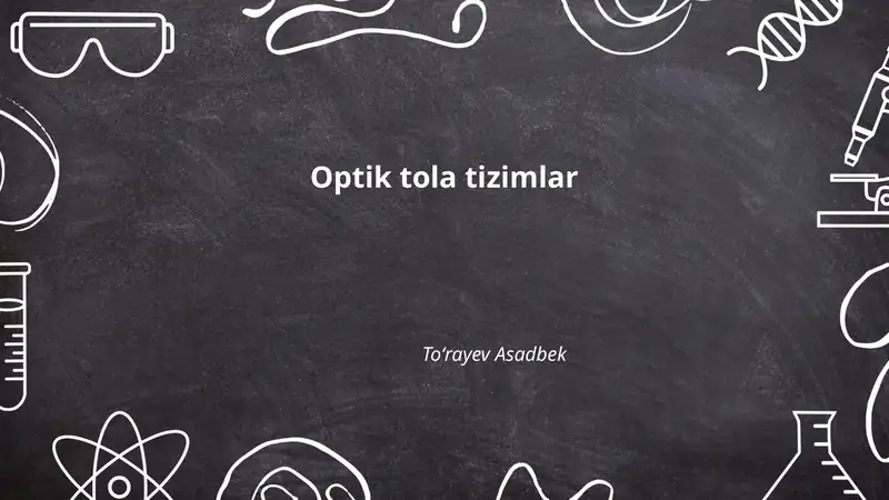 Optik tola tizimlar