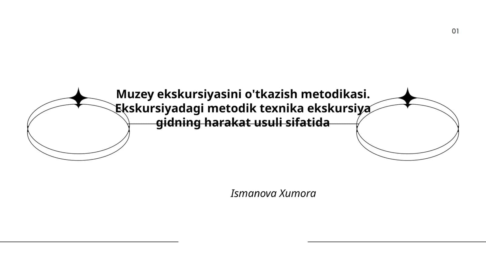 Muzey ekskursiyasini o'tkazish metodikasi