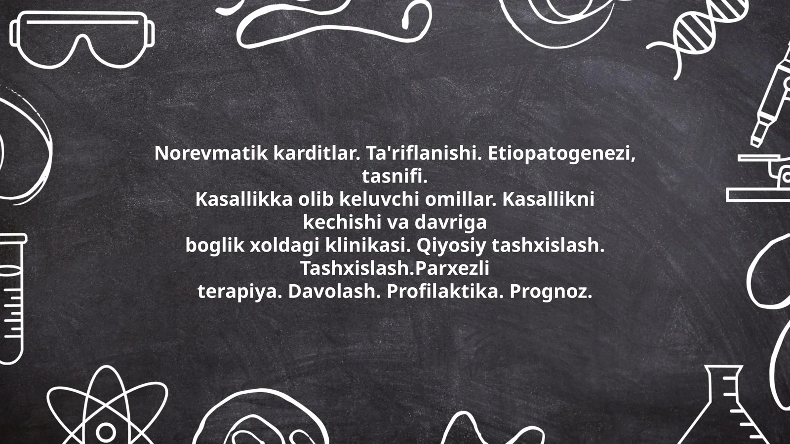 Norevmatik karditlar Ta'riflanishi