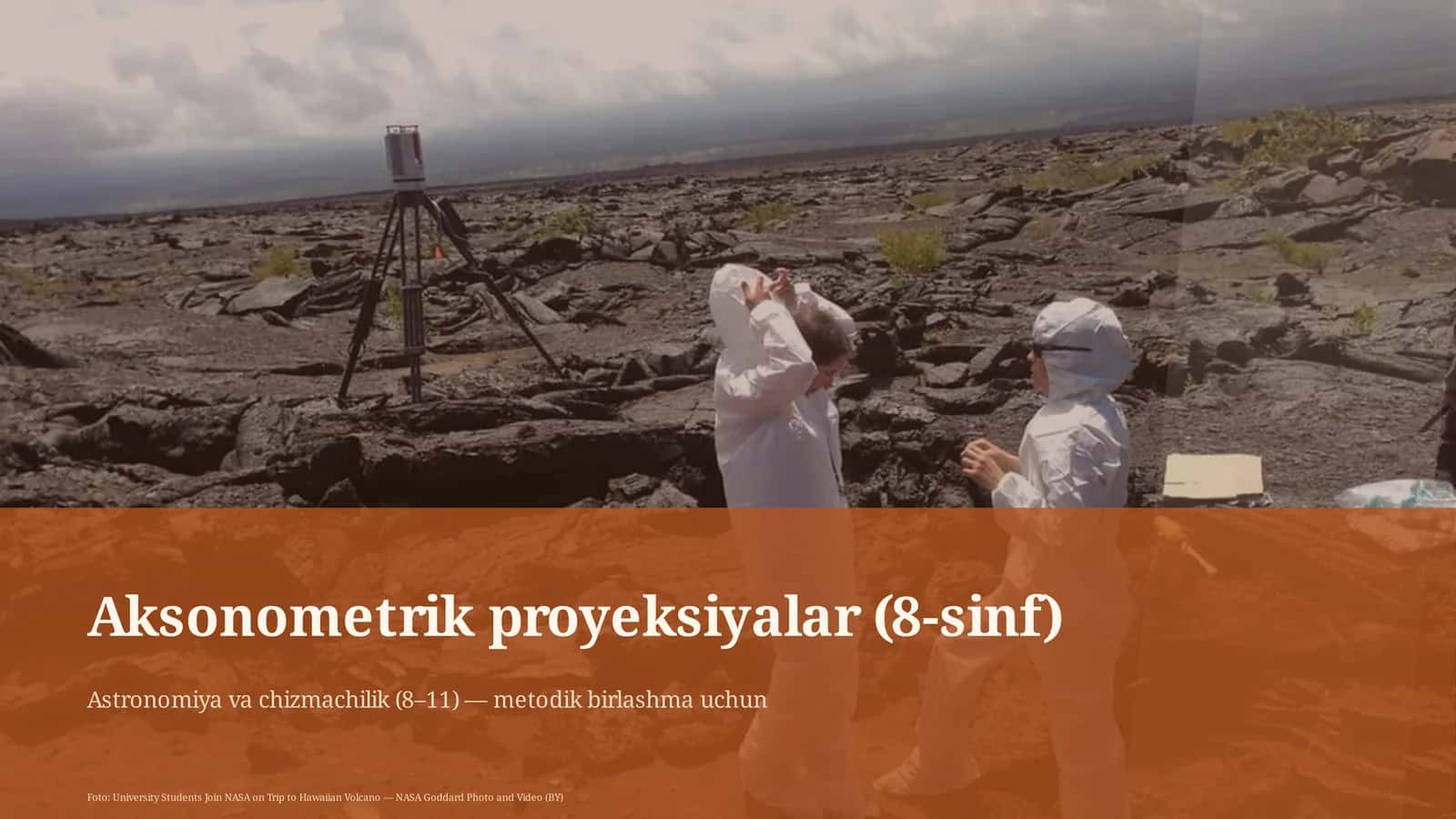 Aksonometrik proyeksiyalar (8-sinf)