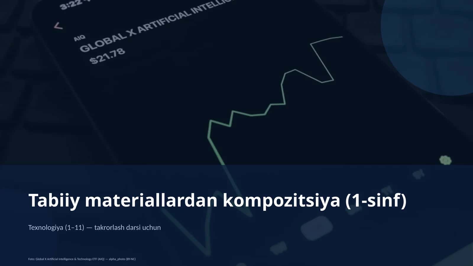 Tabiiy materiallardan kompozitsiya (1-sinf)