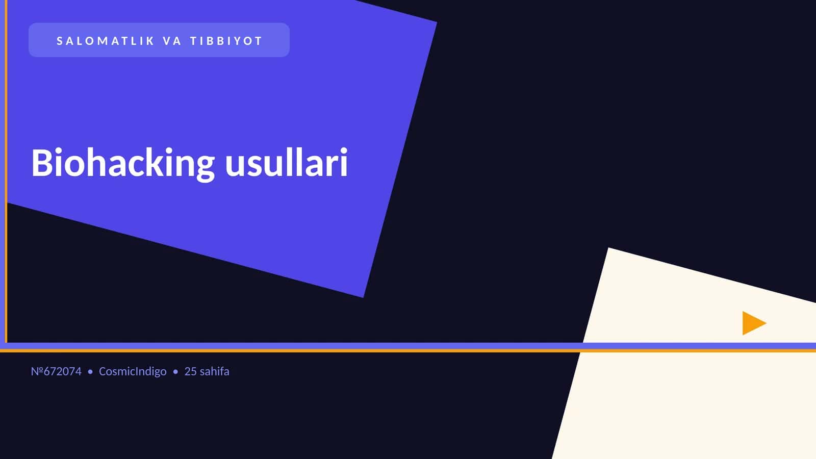 Biohacking usullari