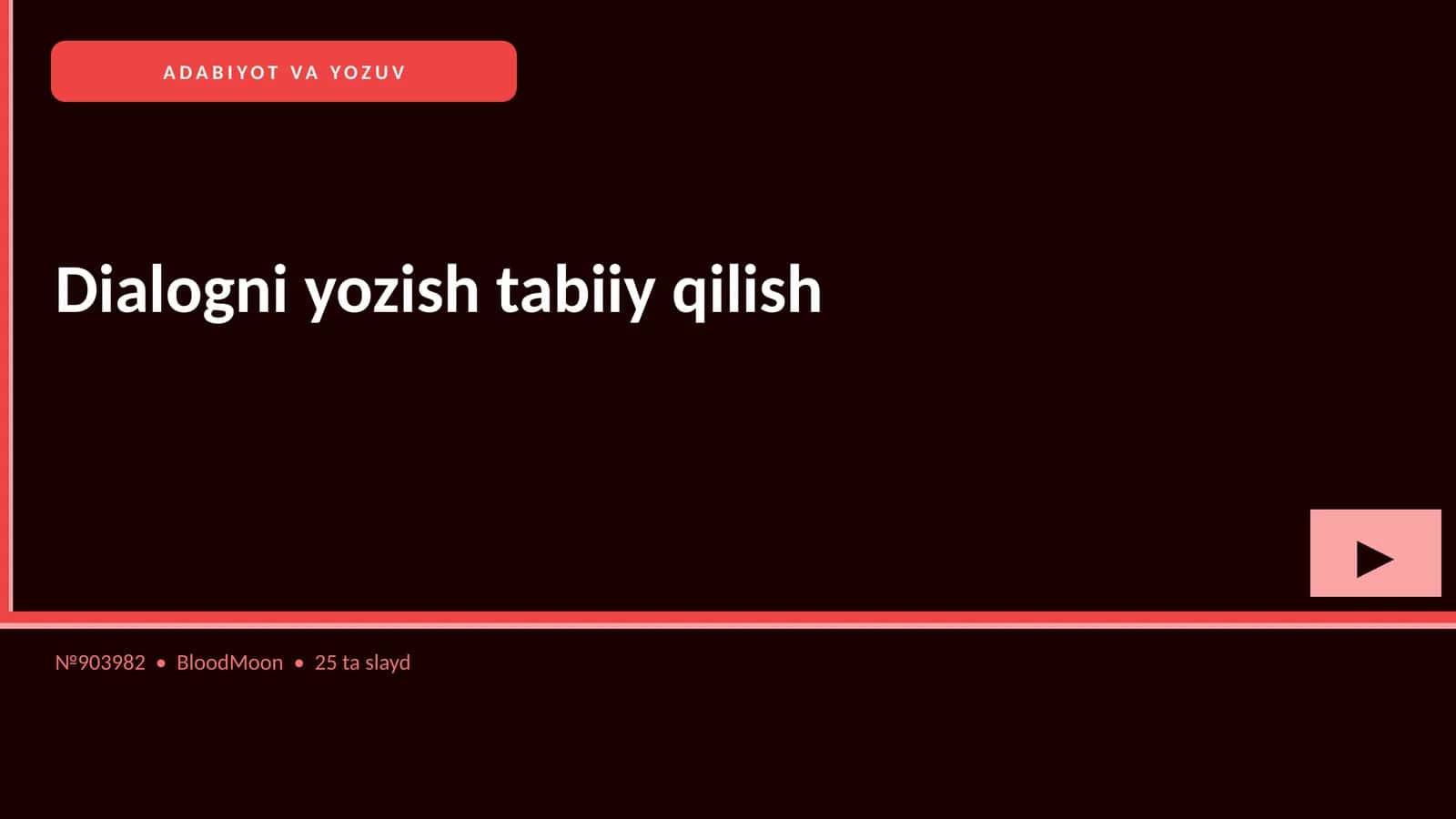 Adabiyot va yozuv