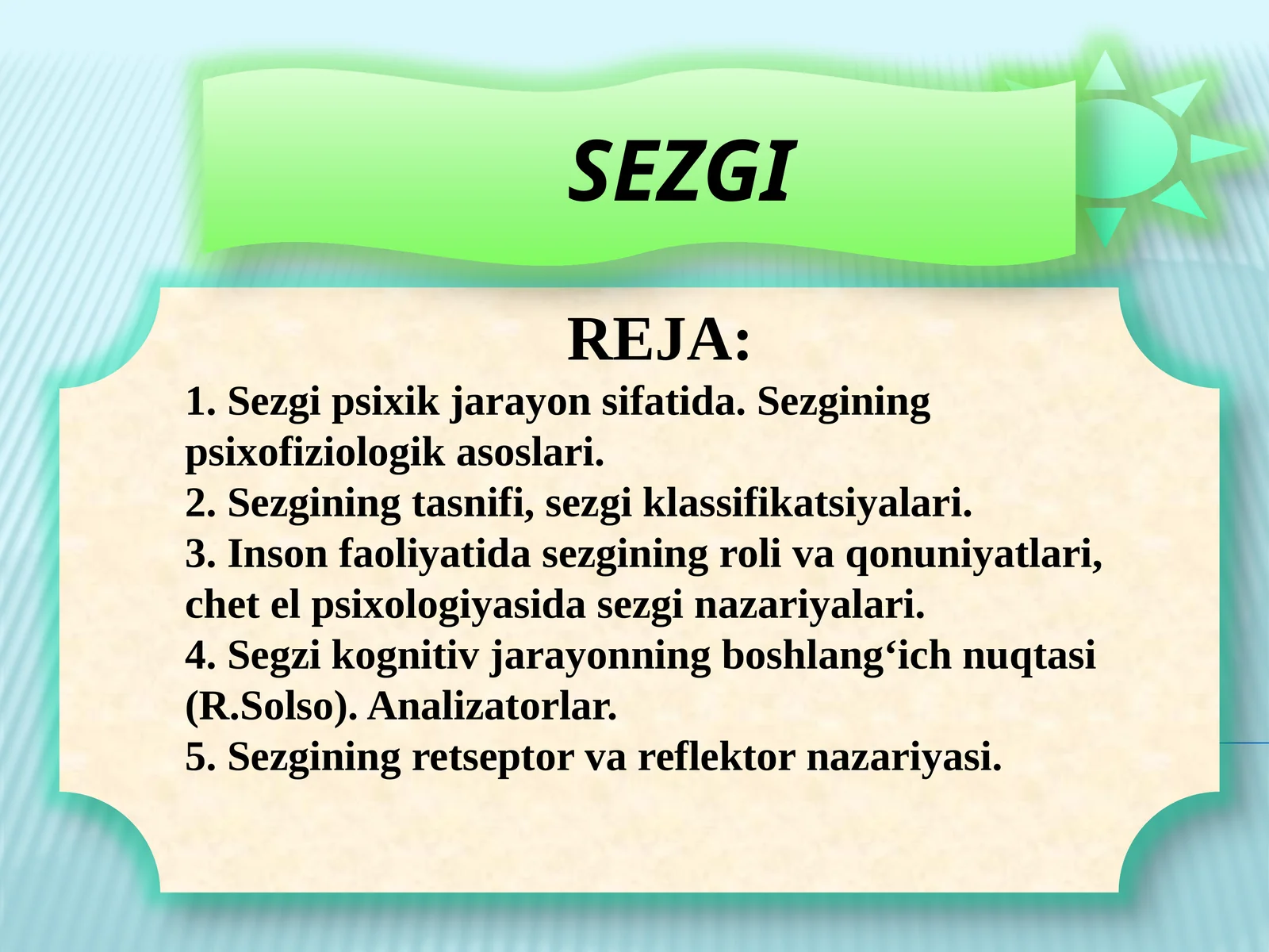 SEZGI