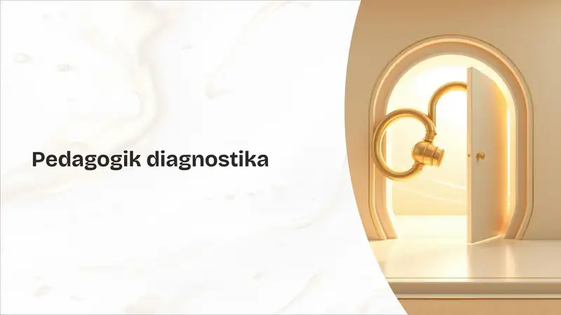 Pedagogik diagnostika