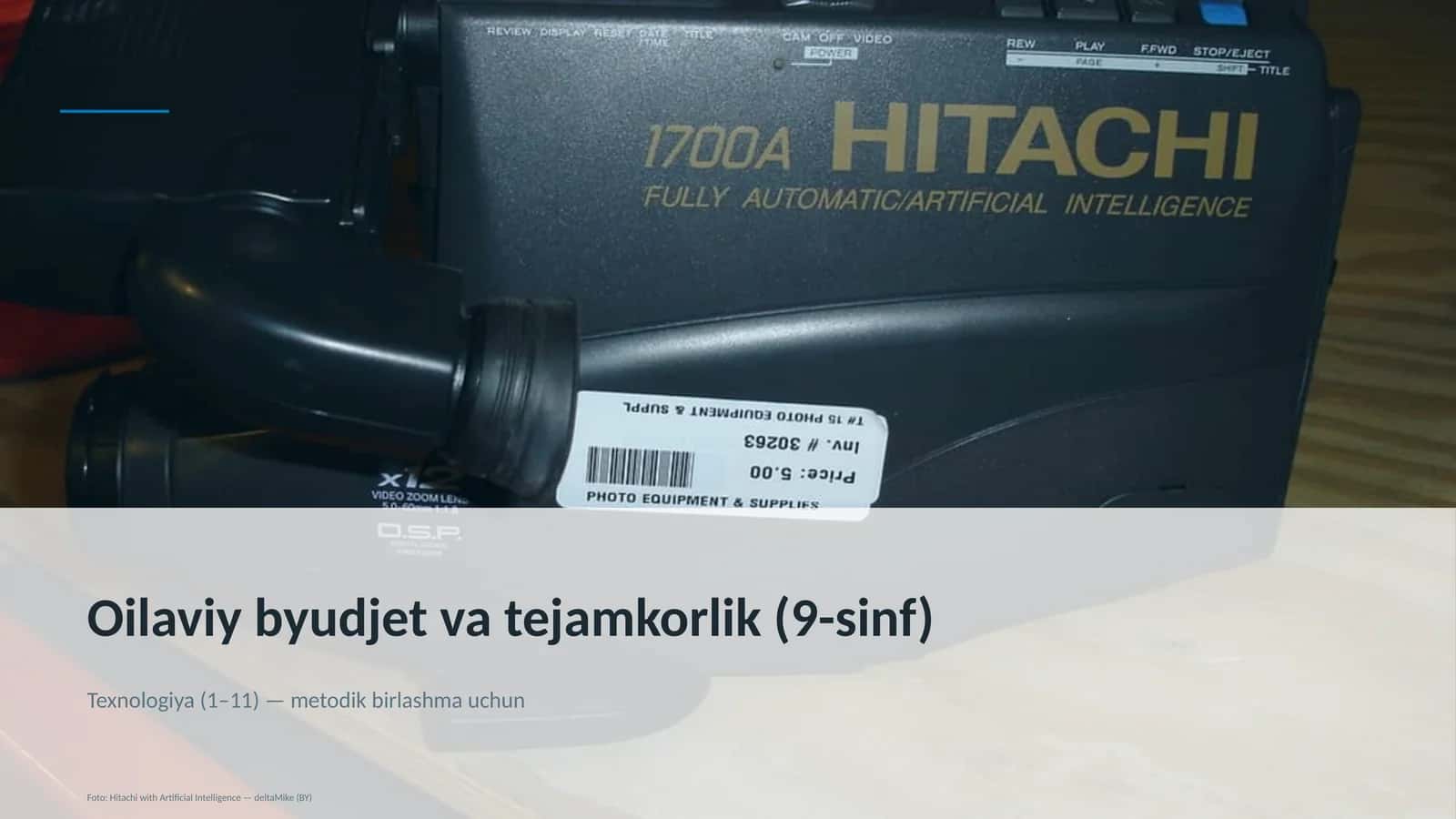 Texnologiya (1–11) — metodik birlashma uchun