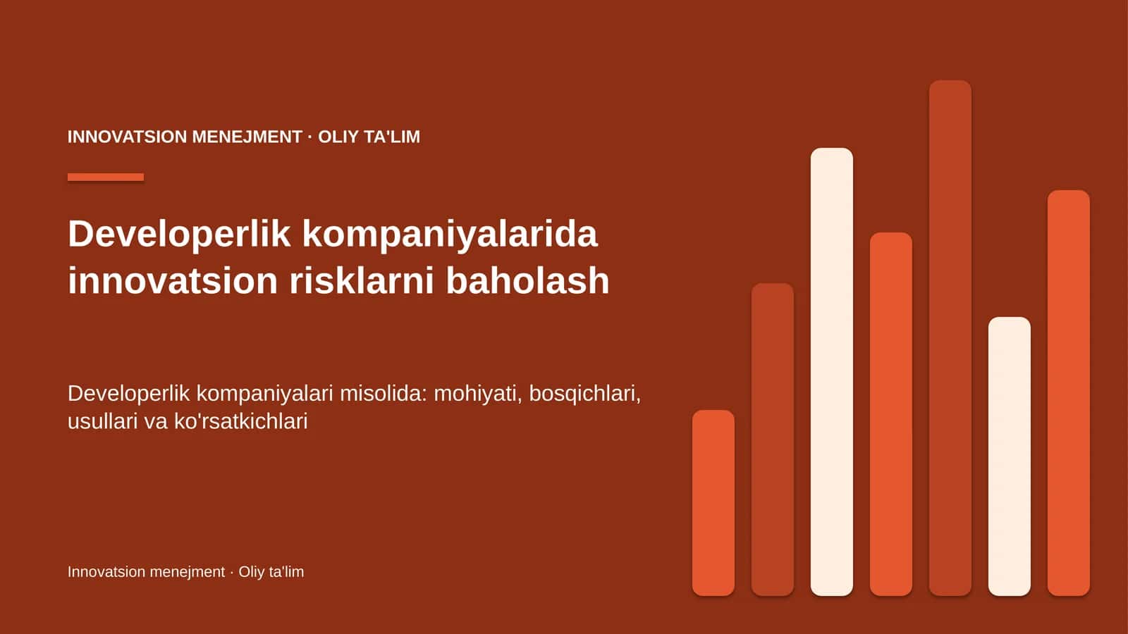 developerlik kompaniyalarida innovatsion risklarni baholash 6213