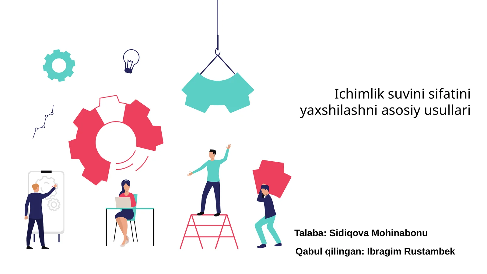 Ichimlik suvini sifatini yaxshilashni asosiy usullari