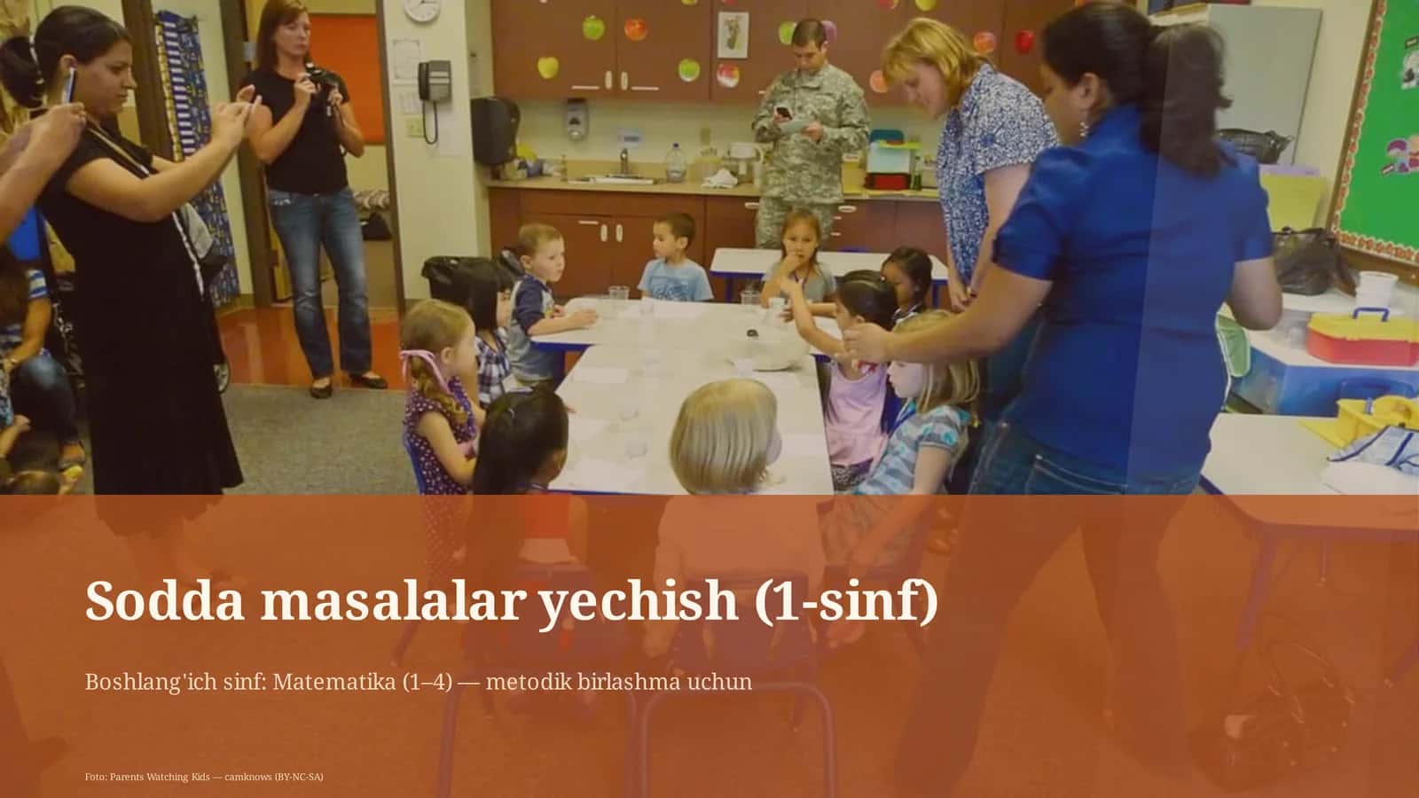 Sodda masalalar yechish (1-sinf)
