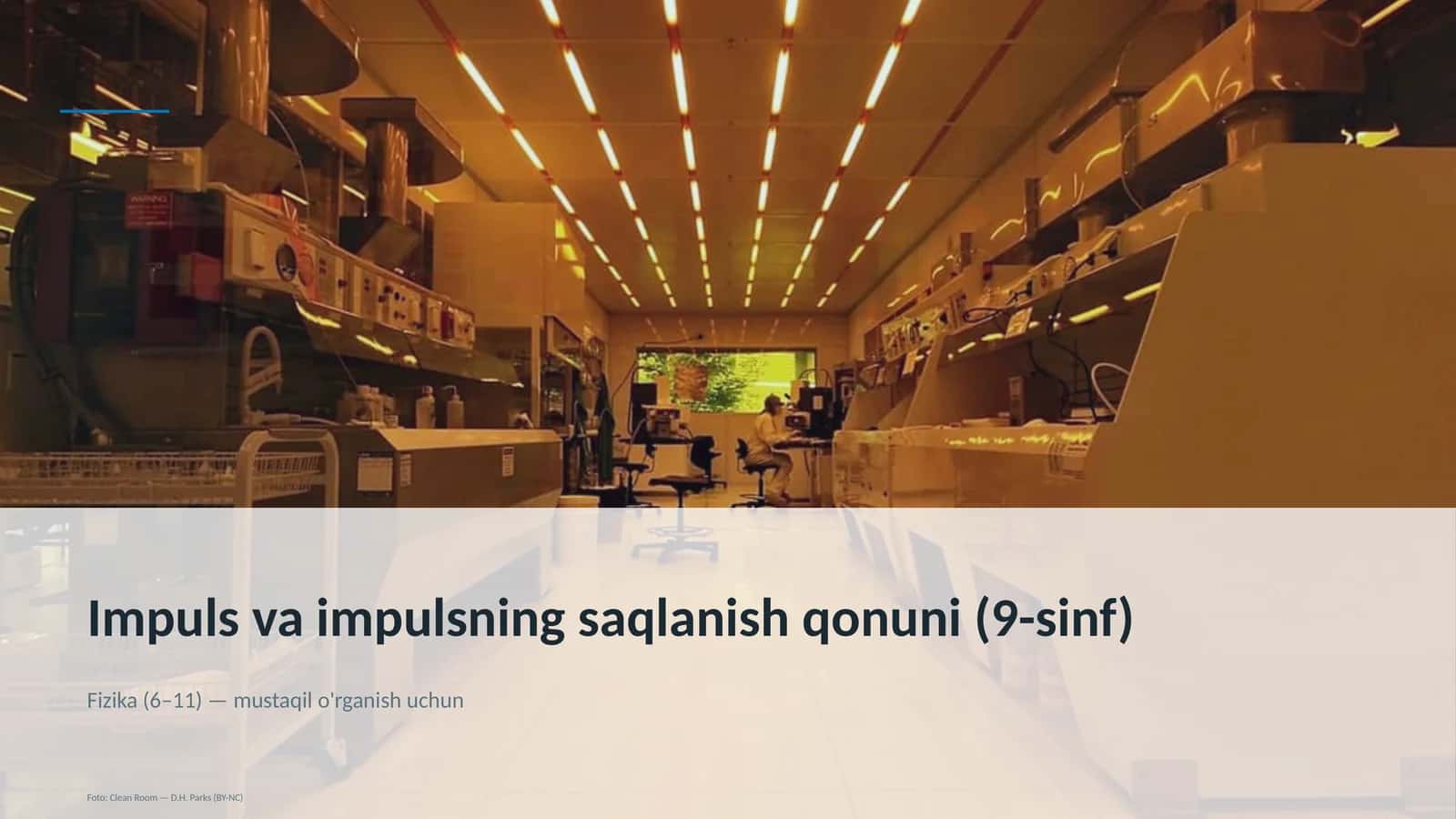 Impuls va impulsning saqlanish qonuni (9-sinf)