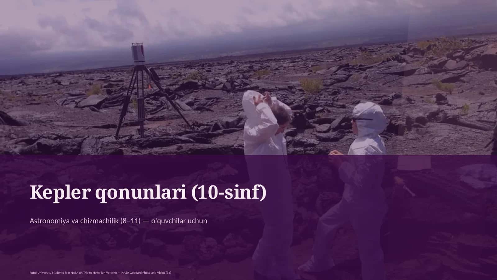 Kepler qonunlari (10-sinf)