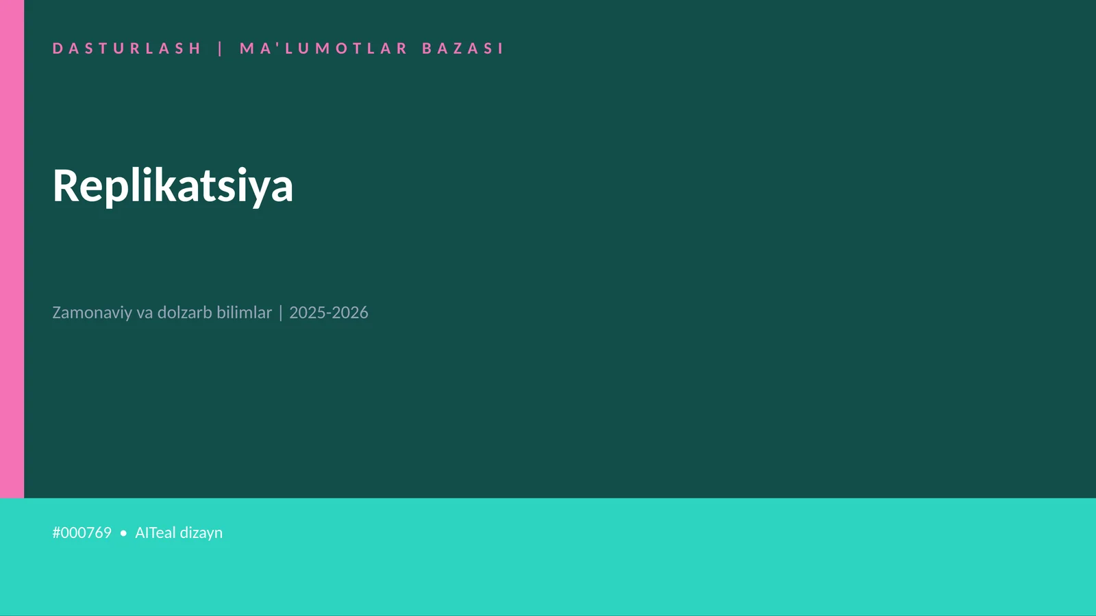 Replikatsiya