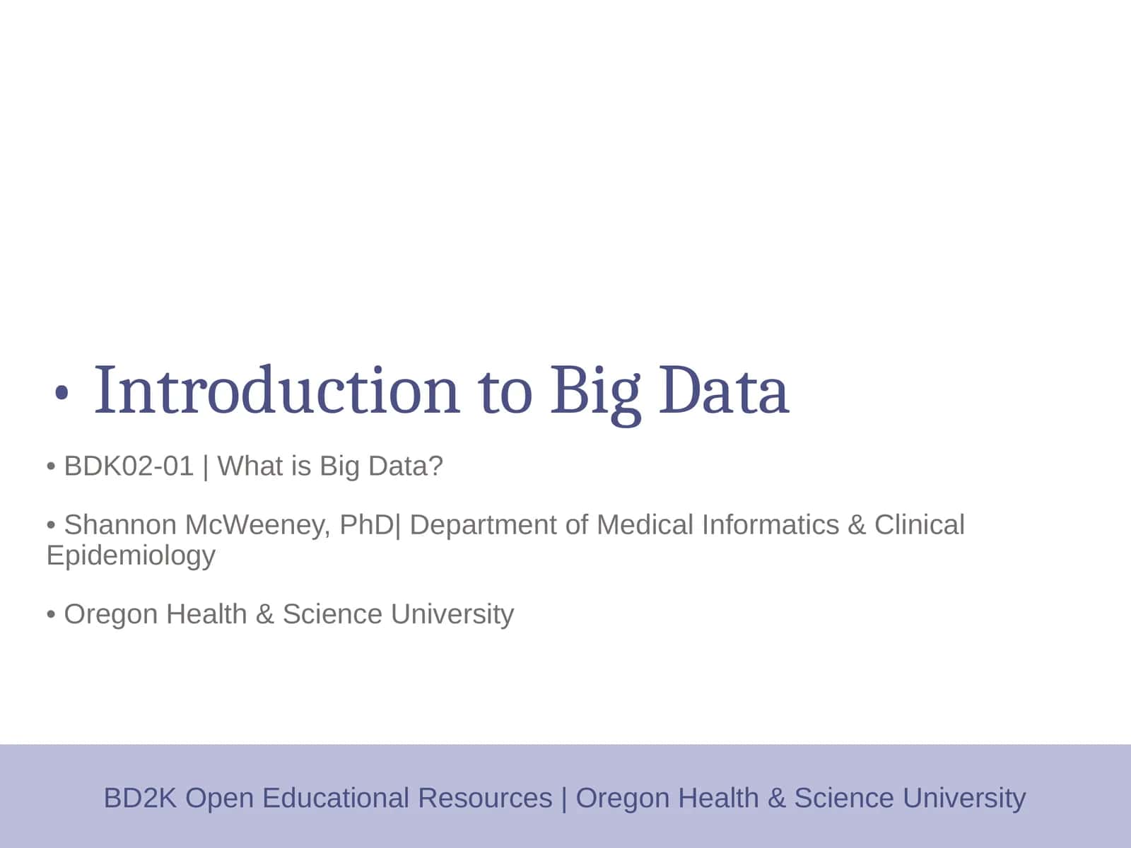 Tibbiyotda Katta Ma'lumotlar (Big Data) kirish