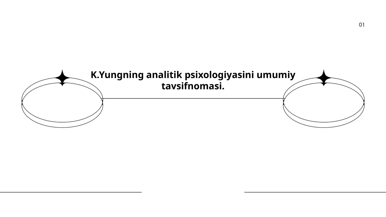 K.Yungning analitik psixologiyasini umumiy tavsifnomasi