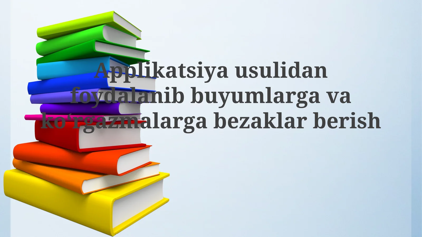 Applikatsiya Teknikasi